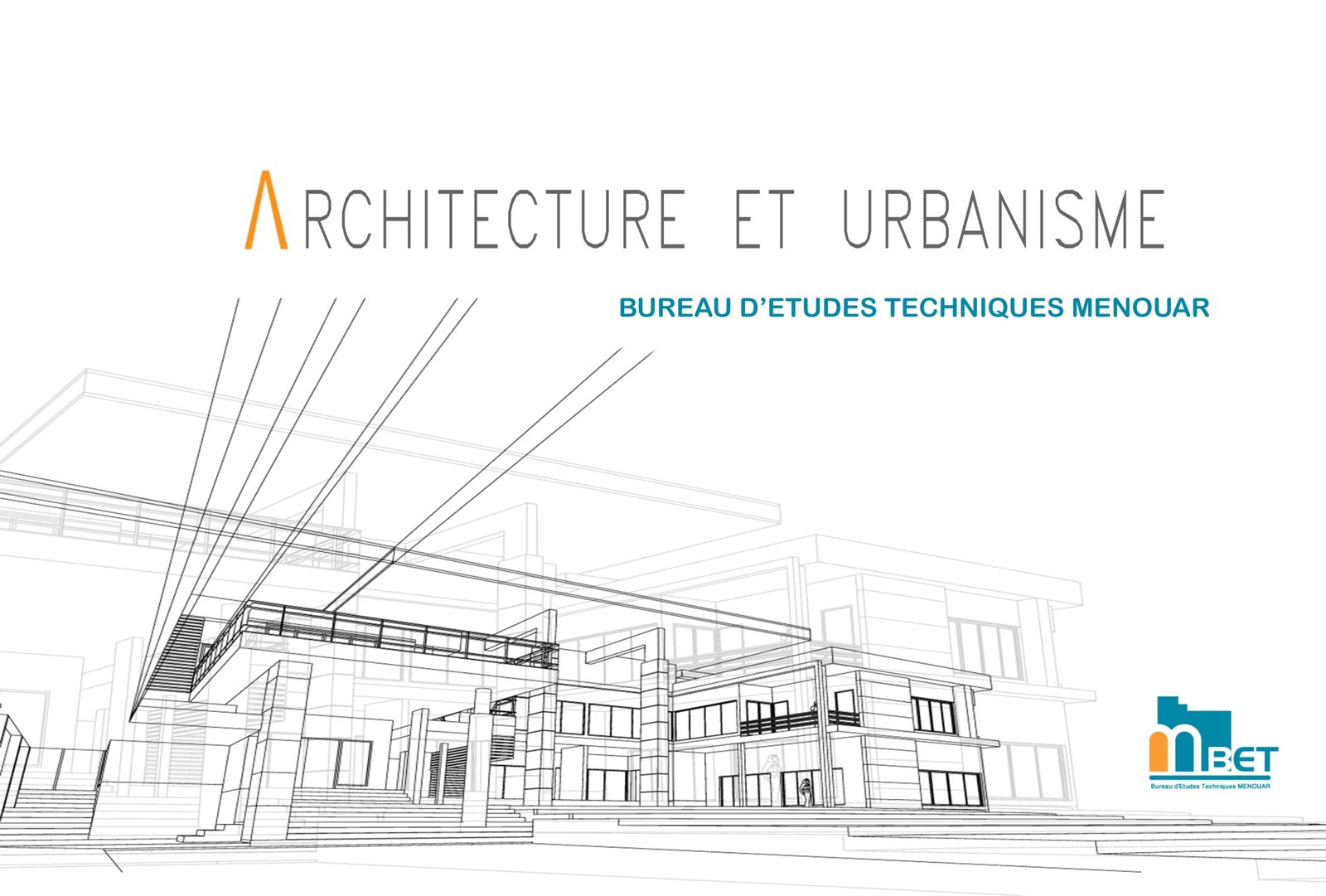 Esquisse d'architecture du BET Menouar